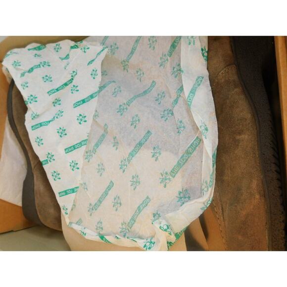 Draper of Glastonbury Ambleside Sheepskin Suede Boot Taupe Brown Size 8.5 - Picture 5 of 9